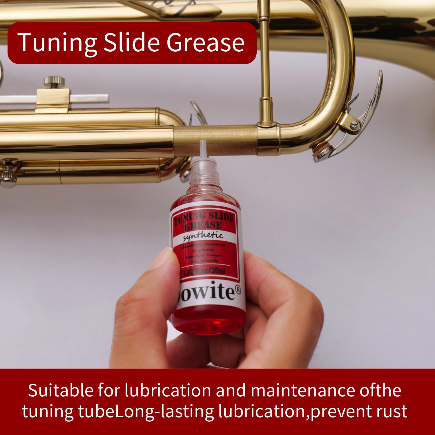 Professional Trumpet & Cornet Cleaning Care Kit - Valve Oil, Piston Oil, Slide Grease, Snake Brush, Piston Brush, Mouthpiece Brush, Dust Brush & Cleaning Cloth - Essential Maintenance Tools for Musicians & Students - Perfect for Daily Cleaning & Performance Preparation