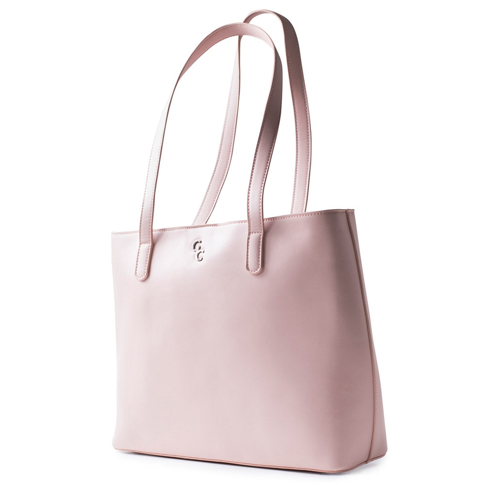 Stylish Galway Crystal Large Pink Tote Bag for Women - Perfect for Work, Travel, and Everyday Use