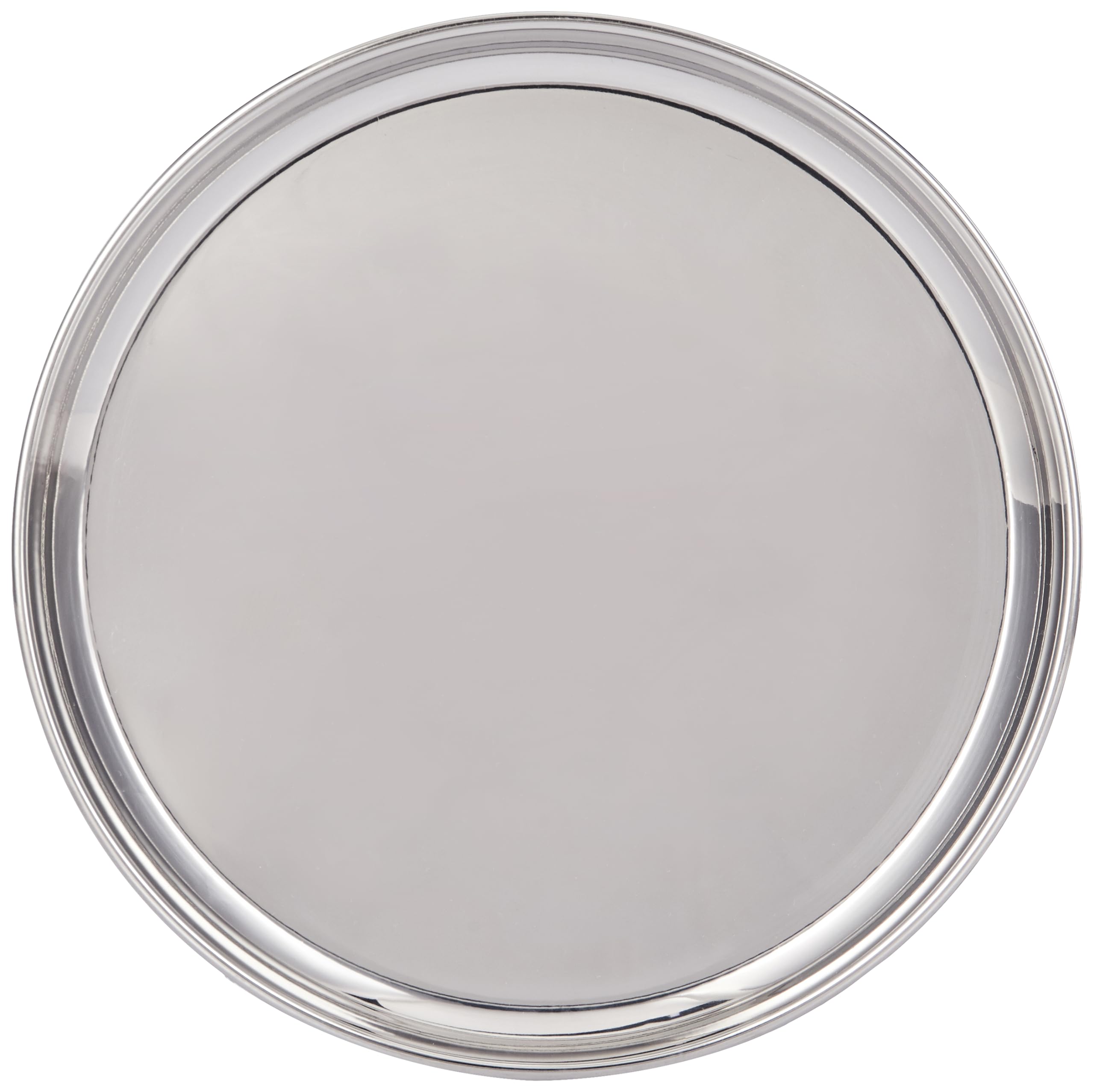 Premium Neelam Stainless Steel Buffet Plates - 11 & 22 Gauge, 25cm (9.8