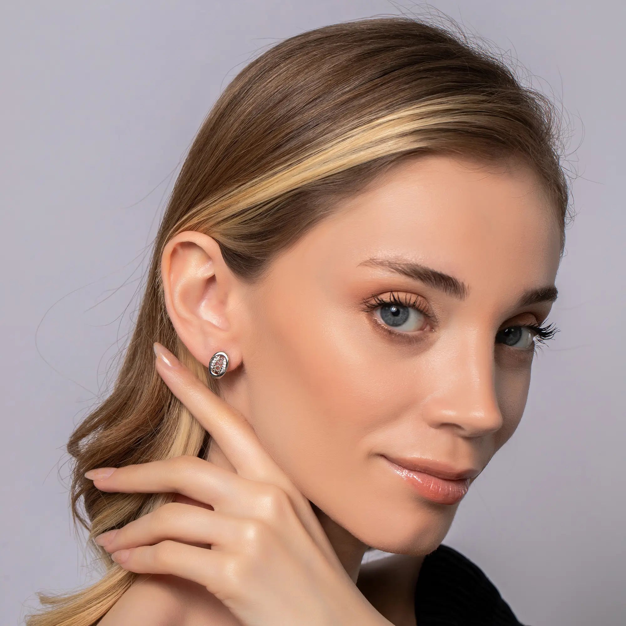 Riva Hoop Earrings for Women - 14K Gold Plated Stainless Steel Dangle Earrings - Trendy Fashion Jewelry for Everyday Wear, Parties & Gifts