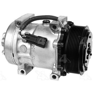Four Seasons 58710 New AC Compressor - Replacement for Car & Truck Air Conditioning System - Perfect for Summer Cooling & Vehicle Maintenance