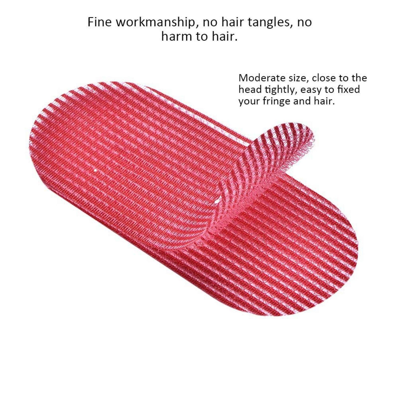 Non-Slip Hair Grippers & Fringe Holders - Red Hair Stickers for Men & Women - Secure Hair Pads for Home, Gym, and Outdoor Activities