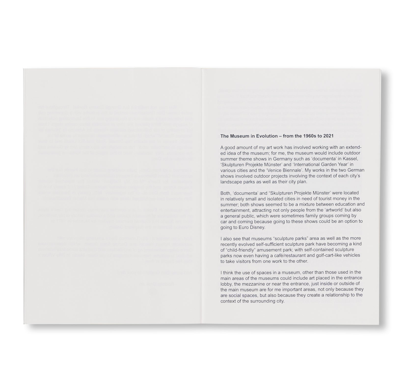 Dan Graham's More Nuggets or Evolution of the Museum and Other New Writings - Contemporary Art Book Collection for Museum Studies and Art Theory Enthusiasts