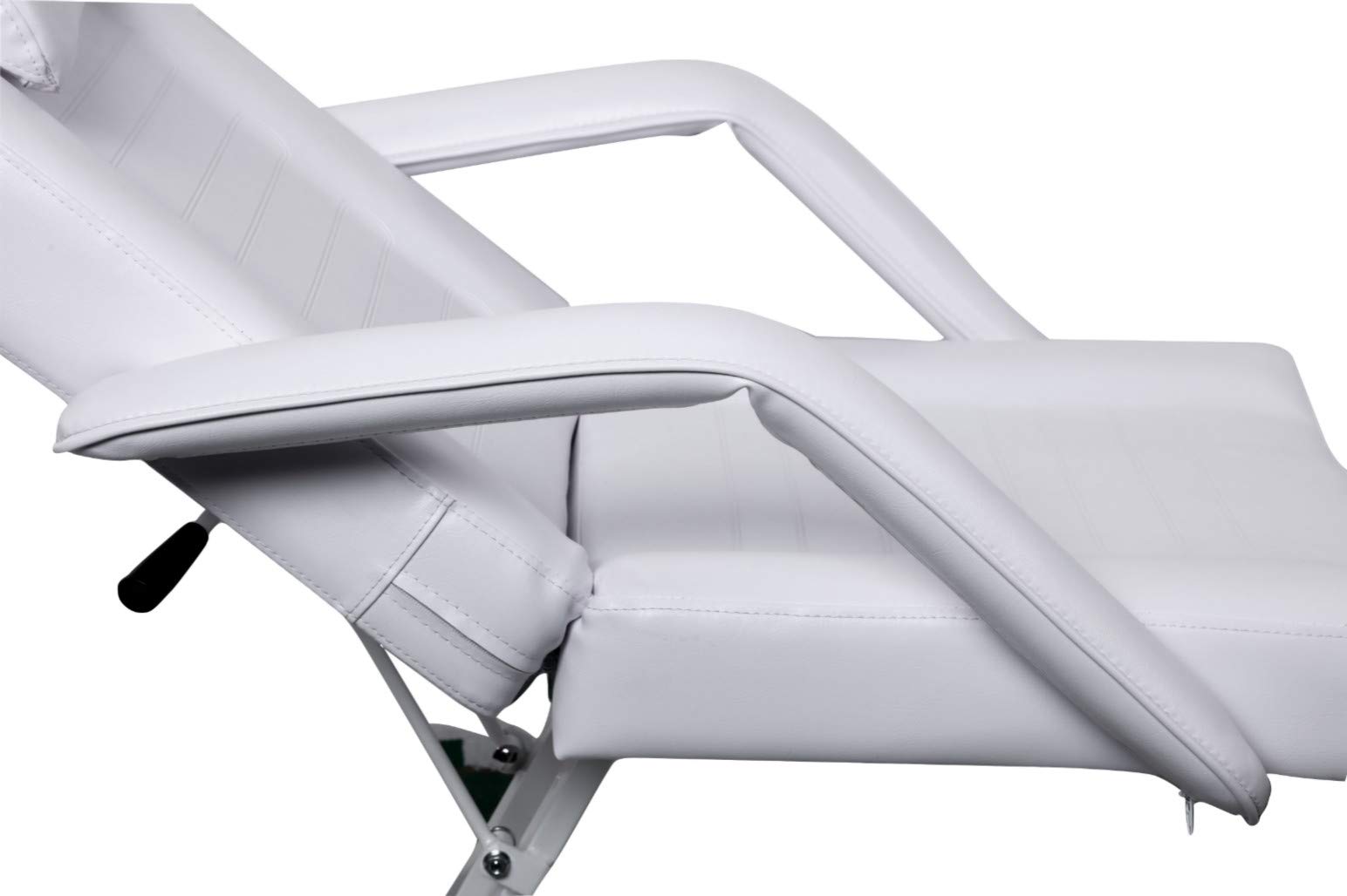 Premium White Spa Facial Massage Bed - Salon Style Multi-Function Table for Tattoo, Acupuncture & Beauty Treatments | Perfect for Professional Spas, Home Salons & Wellness Centers