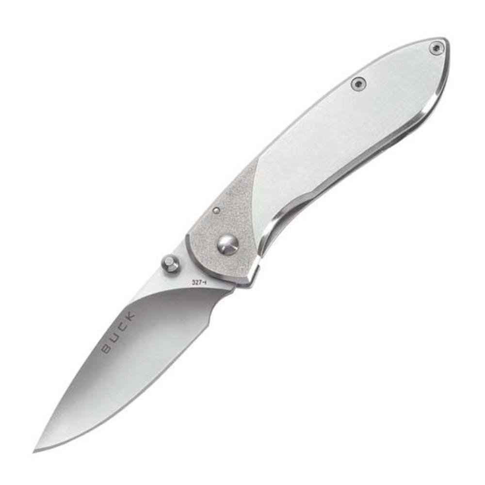 Premium Stainless Steel Buck Knives - 5834 Nobleman Model 0327SSS for Hunting, Camping & Outdoor Adventures