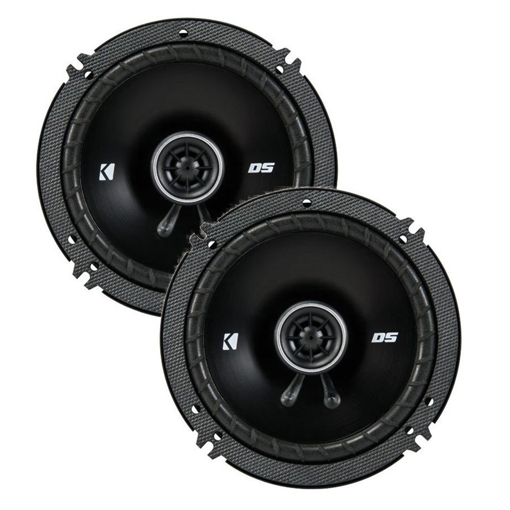 KICKER 43DSC69304 D Series 6x9 Inch 360 Watt 3-Way Dual Car Speakers & 43DSC6504 6.5 Inch 240 Watt 2-Way 4 Ohm Coaxial Speakers - Premium Car Audio System for Trucks, SUVs, and Sedans