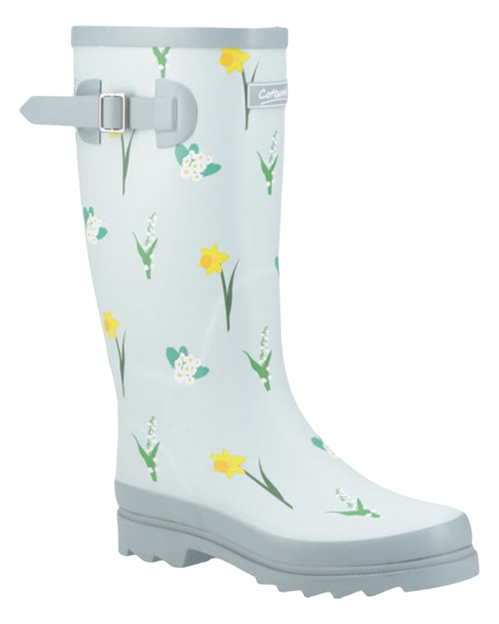 Cotswold Women's Wildflower Tall Rain Boots - Waterproof Garden Boots for Women, Outdoor Walking, Hiking & Farming