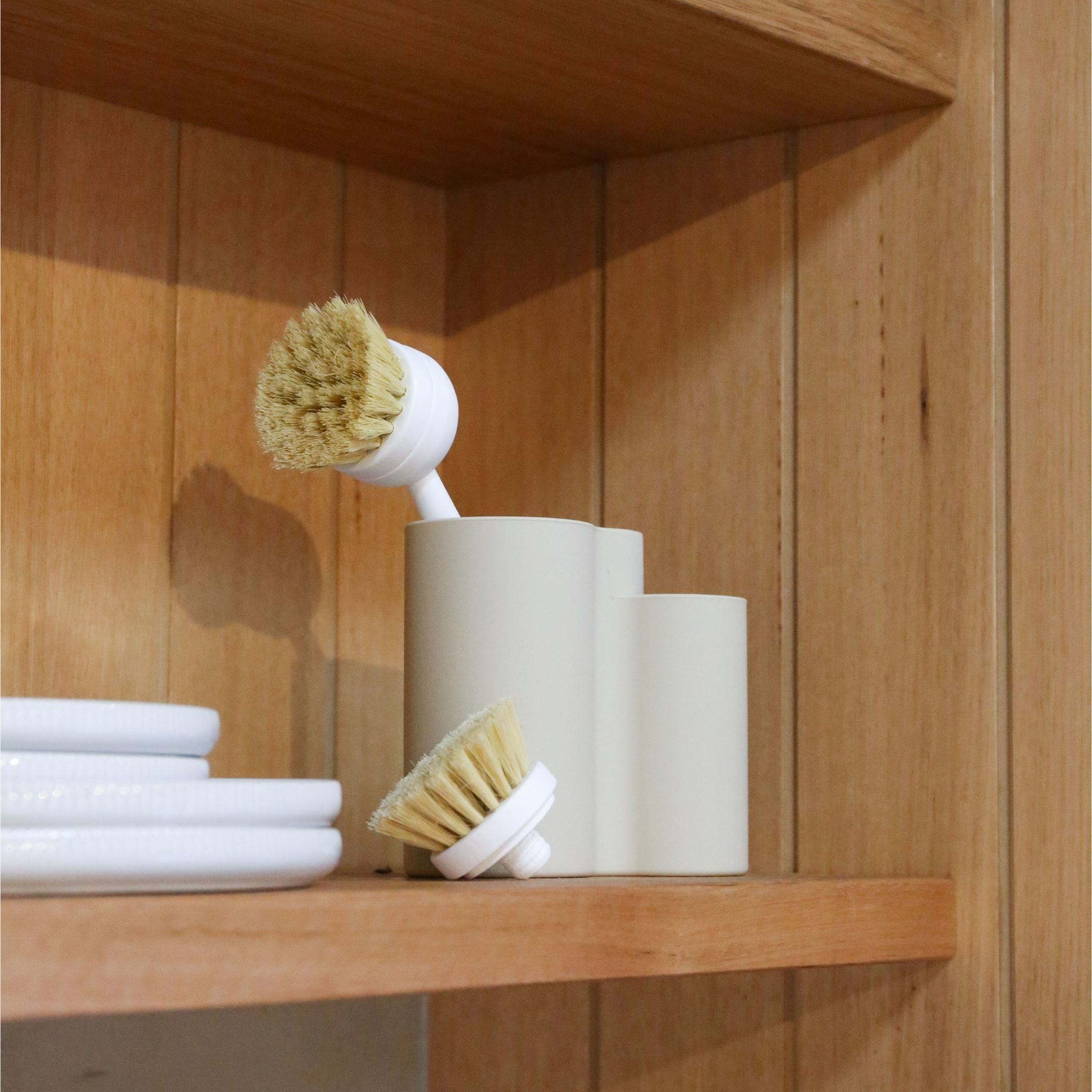 Eco-Friendly Dish Brush - Biodegradable & Sustainable Kitchen Cleaning Brush for Washing Dishes, Pots & Pans - Perfect for Eco-Conscious Homes & Zero Waste Lifestyle