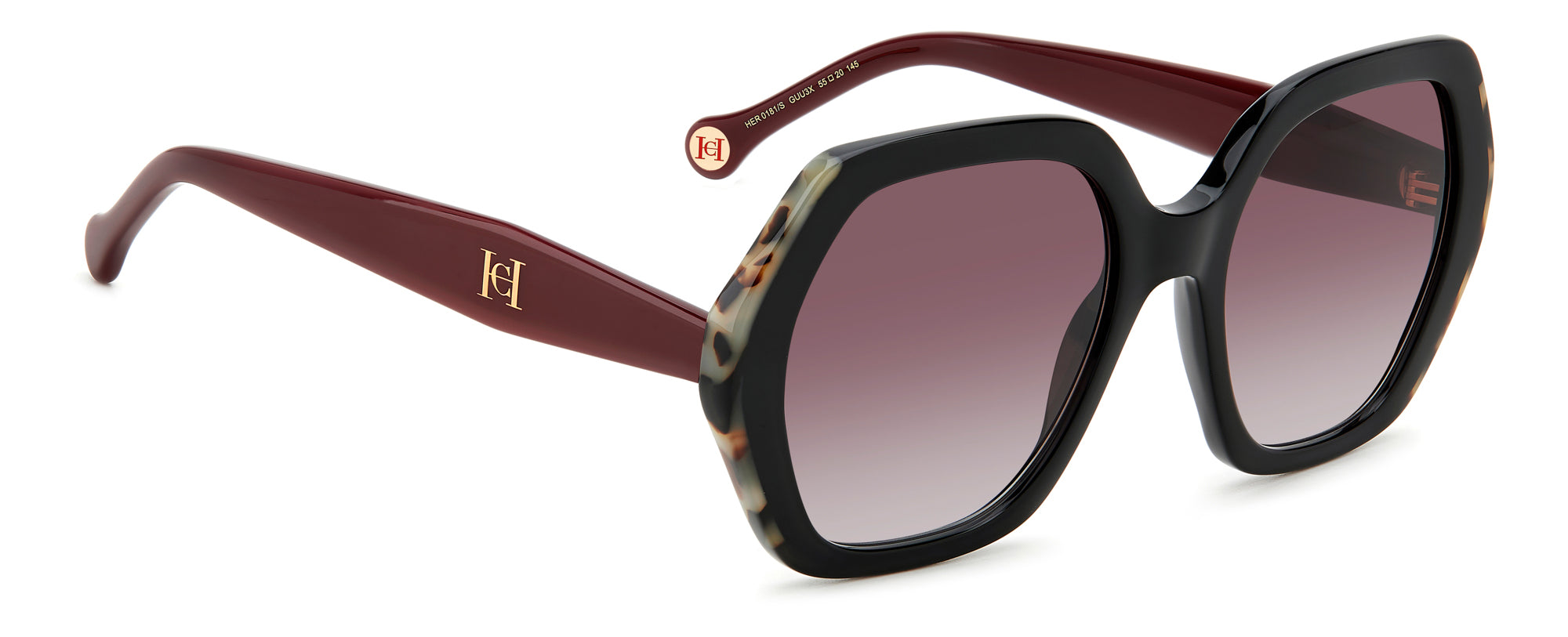 Carolina Herrera HER 0181/S Women's Designer Sunglasses - UV Protection Luxury Fashion Shades for Beach, Driving & Outdoor Activities