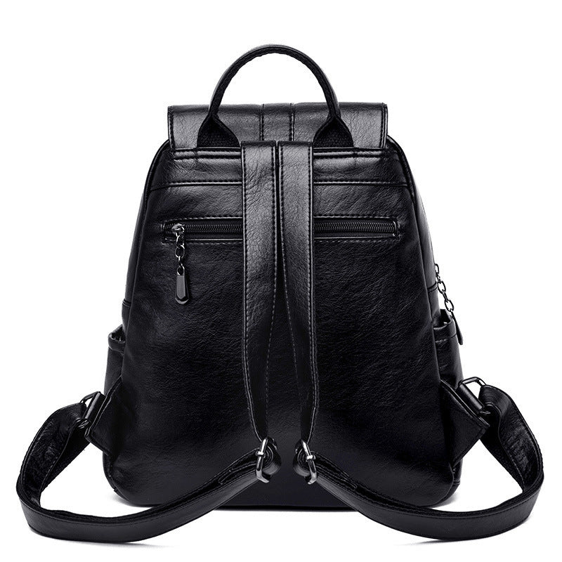 Genuine Leather Backpack - Soft & Durable Men's & Women's Laptop Bag for Work, Travel & School | Premium Quality Leather Backpack for Professionals & Students