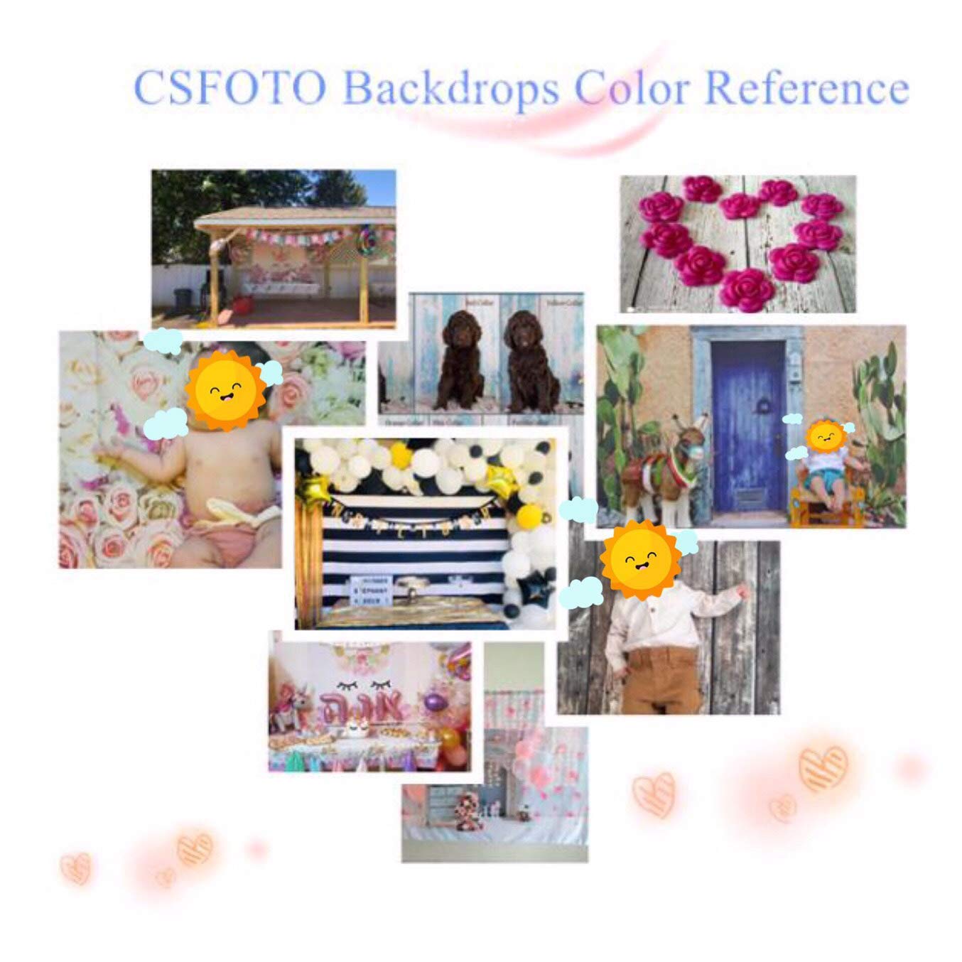CSFOTO 5x3ft Basketball Court Backdrop - Sports Party Decor for Kids & Adults