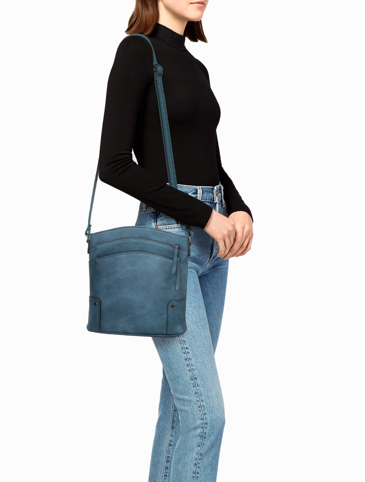 VONMAY Women's Crossbody Bag with Multiple Pockets - Stylish Shoulder Purse for Everyday Use, Travel & Shopping