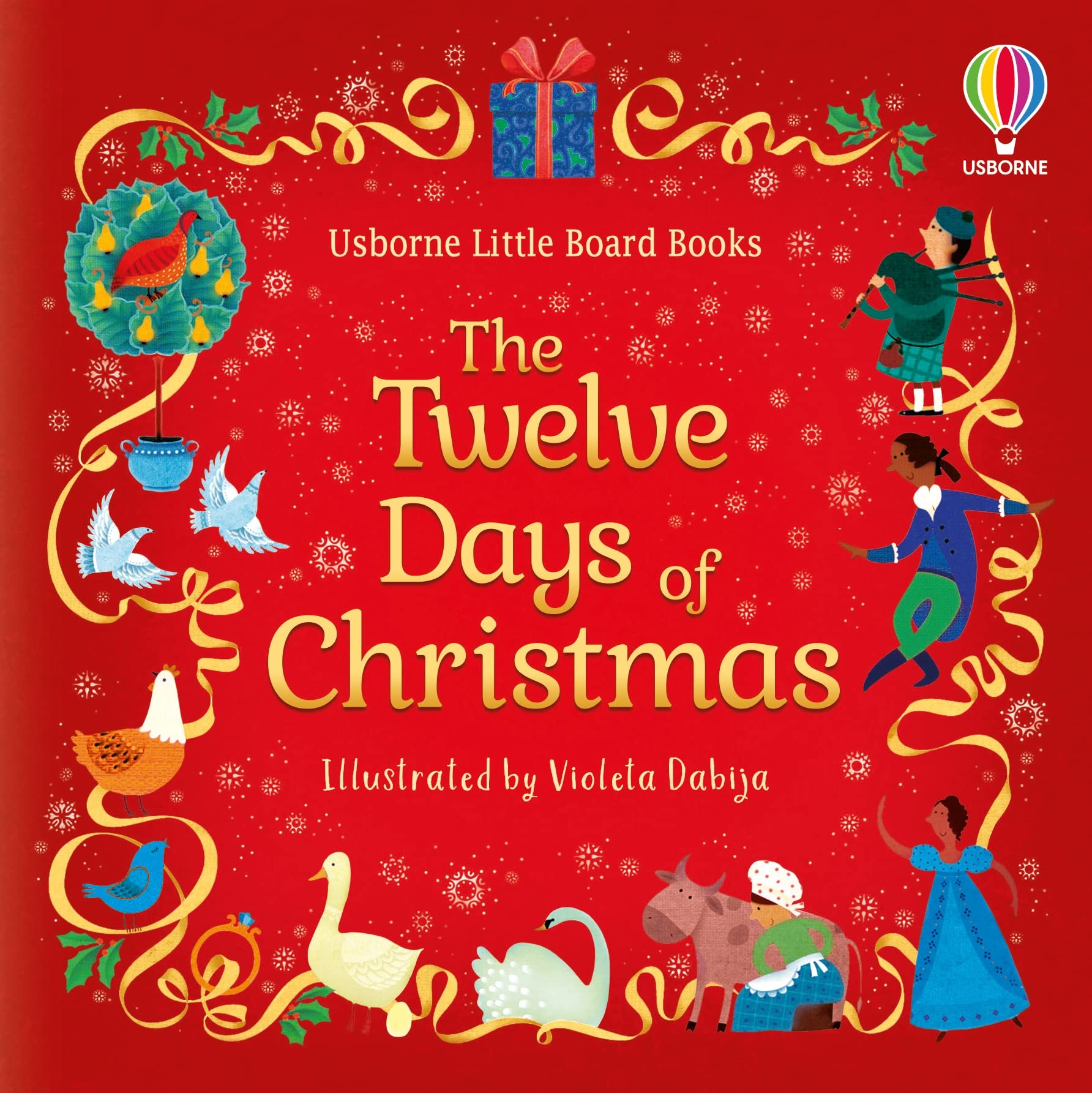 The Twelve Days of Christmas - Little Board Book for Kids | Perfect for Holiday Gifts, Storytime & Early Learning