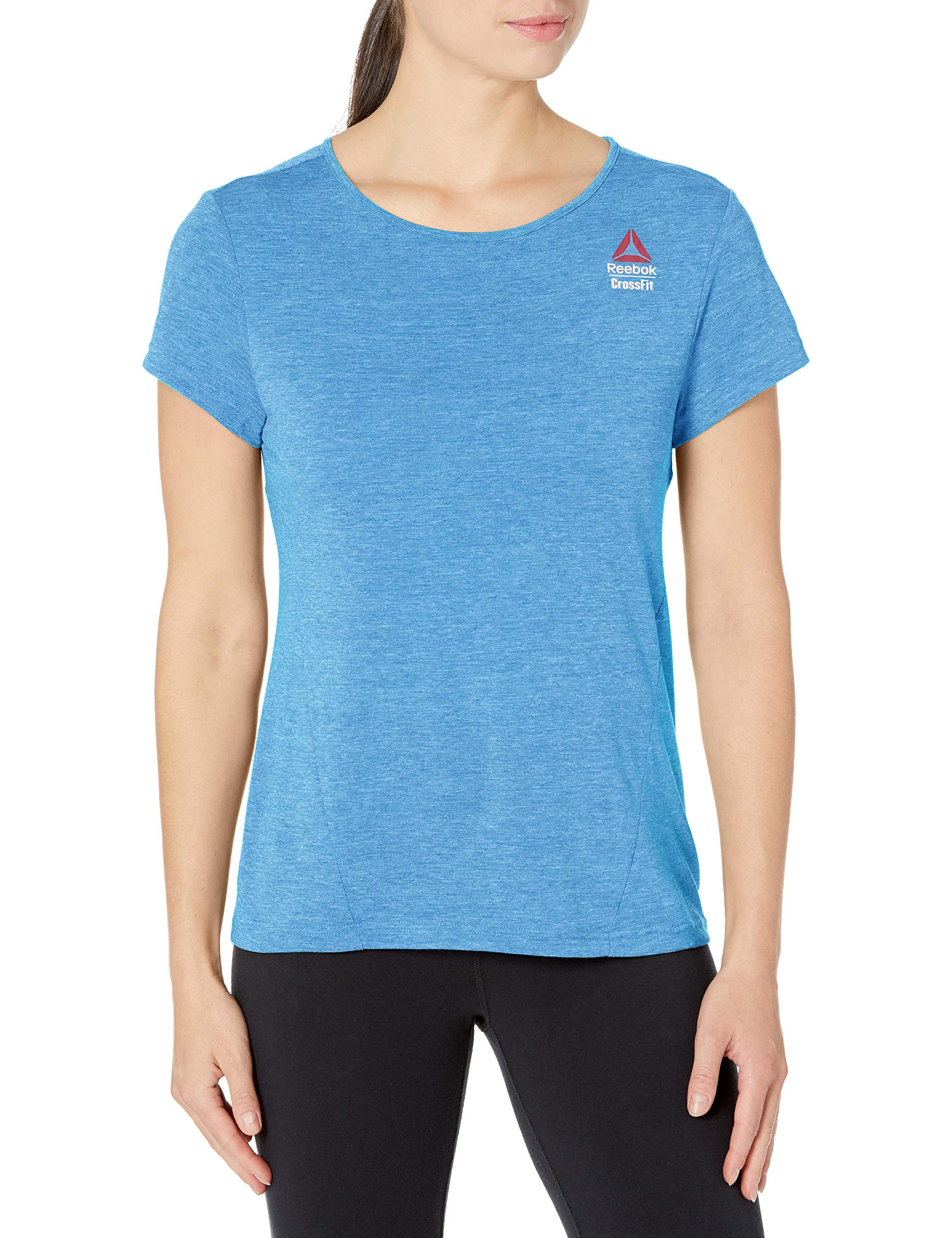 Reebok Men's Crossfit Games Activechill Cotton T-Shirt - Breathable, Comfortable & Durable for Gym, Workouts & Casual Wear