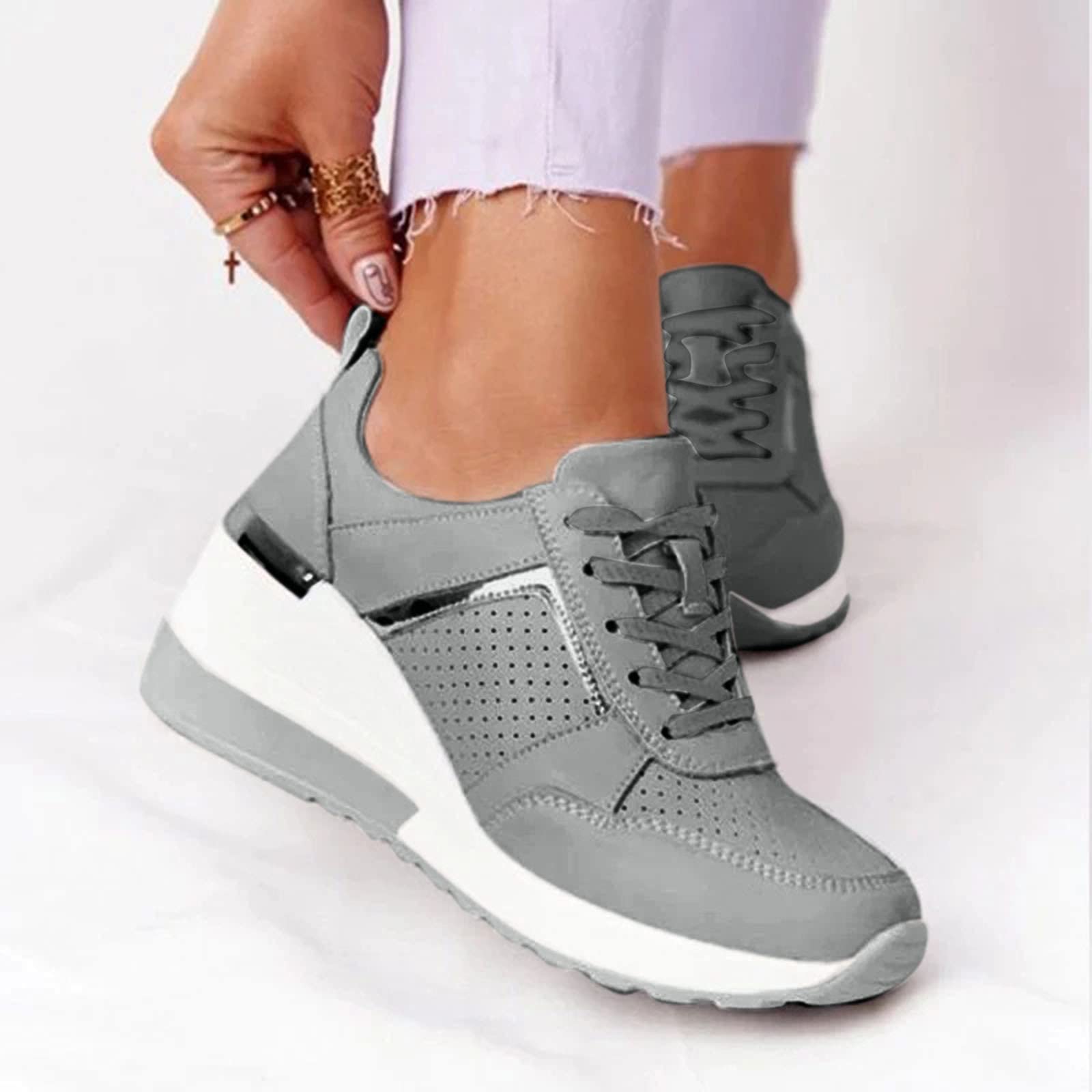 Women's Slip-On Running Shoes - Lightweight Tennis & Gym Shoes for Women - Perfect for Jogging, Workouts & Casual Wear