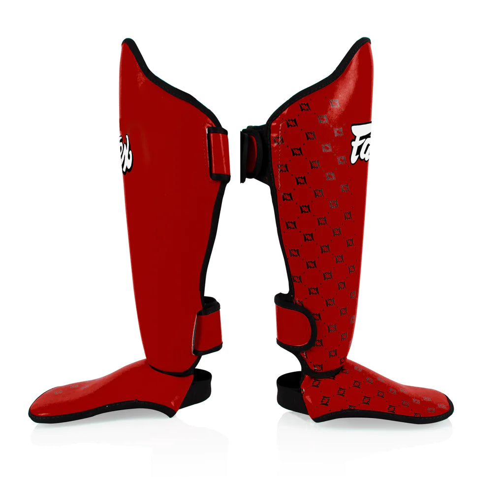 Fairtex SP5 Competition Muay Thai Shin Guards - Premium Kickboxing & MMA Protective Gear for Training & Fighting