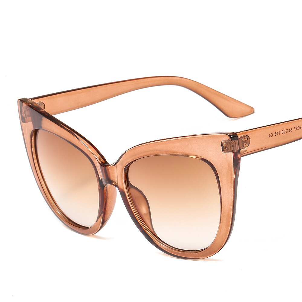 CCspace Women's Full Rim Oversized Square Cat Eye Eyeglasses 46631 - Stylish Retro Frame for Women, UV Protection, Lightweight & Comfortable - Perfect for Office, Reading, Fashion Accessories