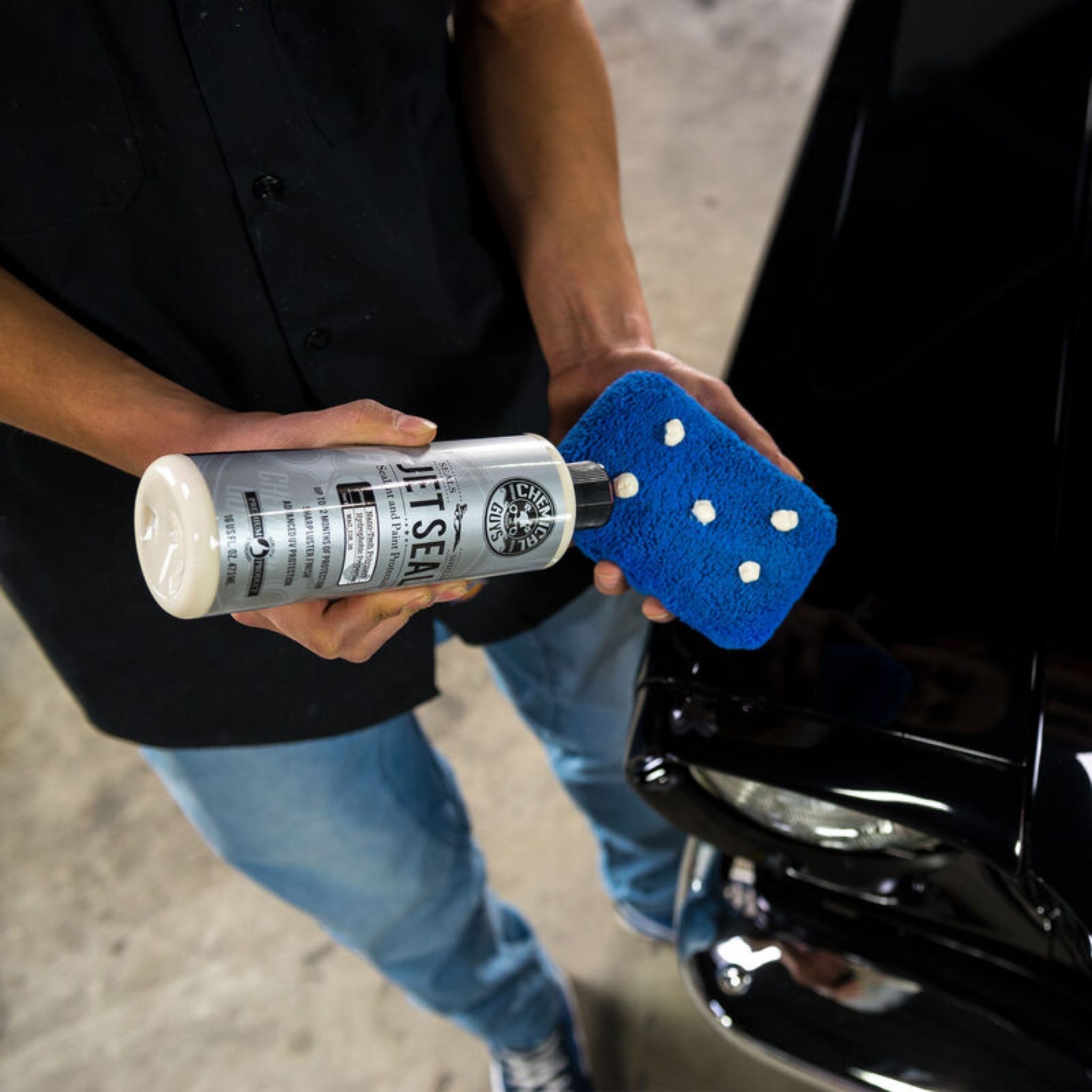 Chemical Guys JetSeal Sealant & Paint Protectant - 16oz Car Wax for Long-Lasting Shine & Protection | Ideal for Cars, Trucks & Motorcycles