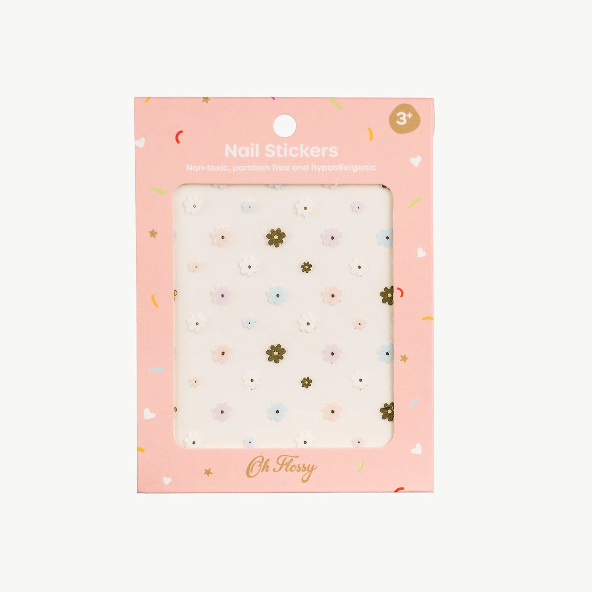 Oh Flossy Nail Stickers - Premium Self-Adhesive Nail Art Decals for Women | Easy DIY Manicure at Home | Perfect for Parties, Weddings & Everyday Wear