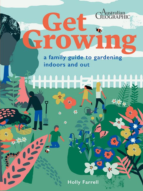 Australian Geographic Kids Gardening Kit - Fun & Educational Family Gardening Set for Children - Perfect for Outdoor Activities & Learning About Plants