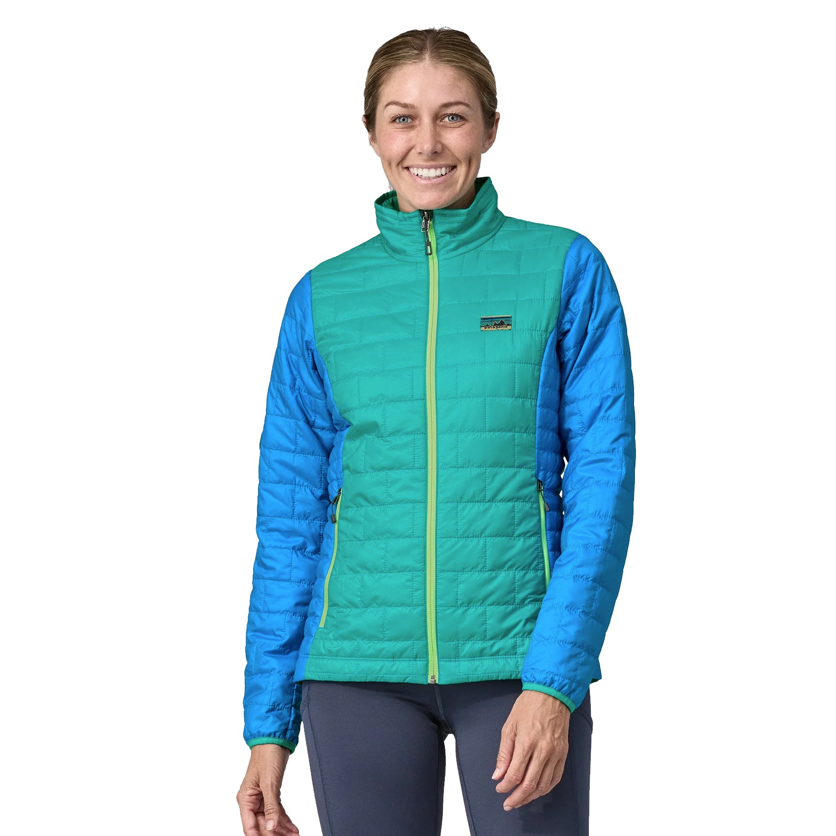 Women's Patagonia Nano Puff Jacket - Lightweight Insulated Water-Resistant Jacket for Hiking, Camping & Outdoor Adventures