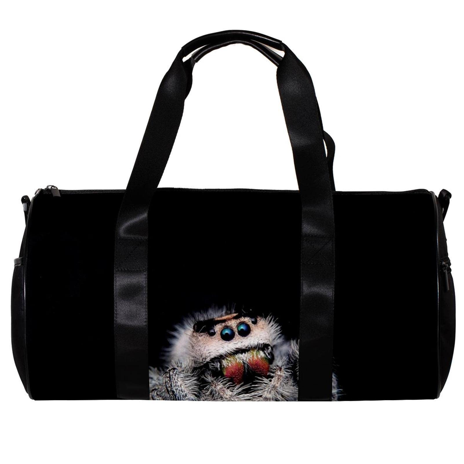 Spider Web Gym Duffle Bag - Large Overnight Weekender Carry On Travel Bag for Men & Women - Perfect for Workouts, Travel, and Outdoor Adventures