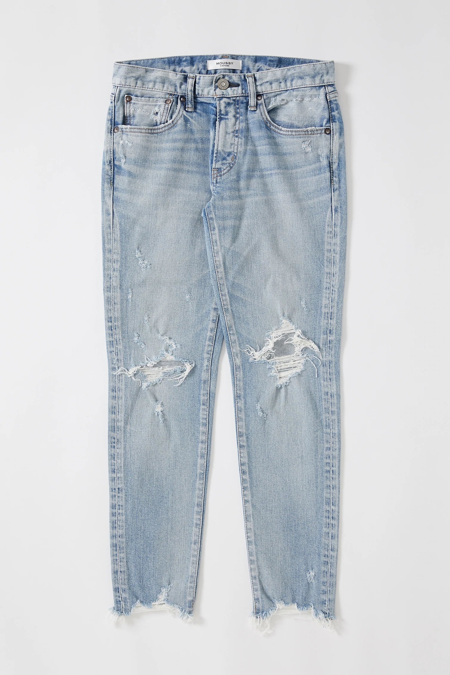 Altawoods Skinny Jeans for Women - Light Blue Denim Stretch Pants | Slim Fit High Waist Trousers for Casual Wear & Everyday Outfits