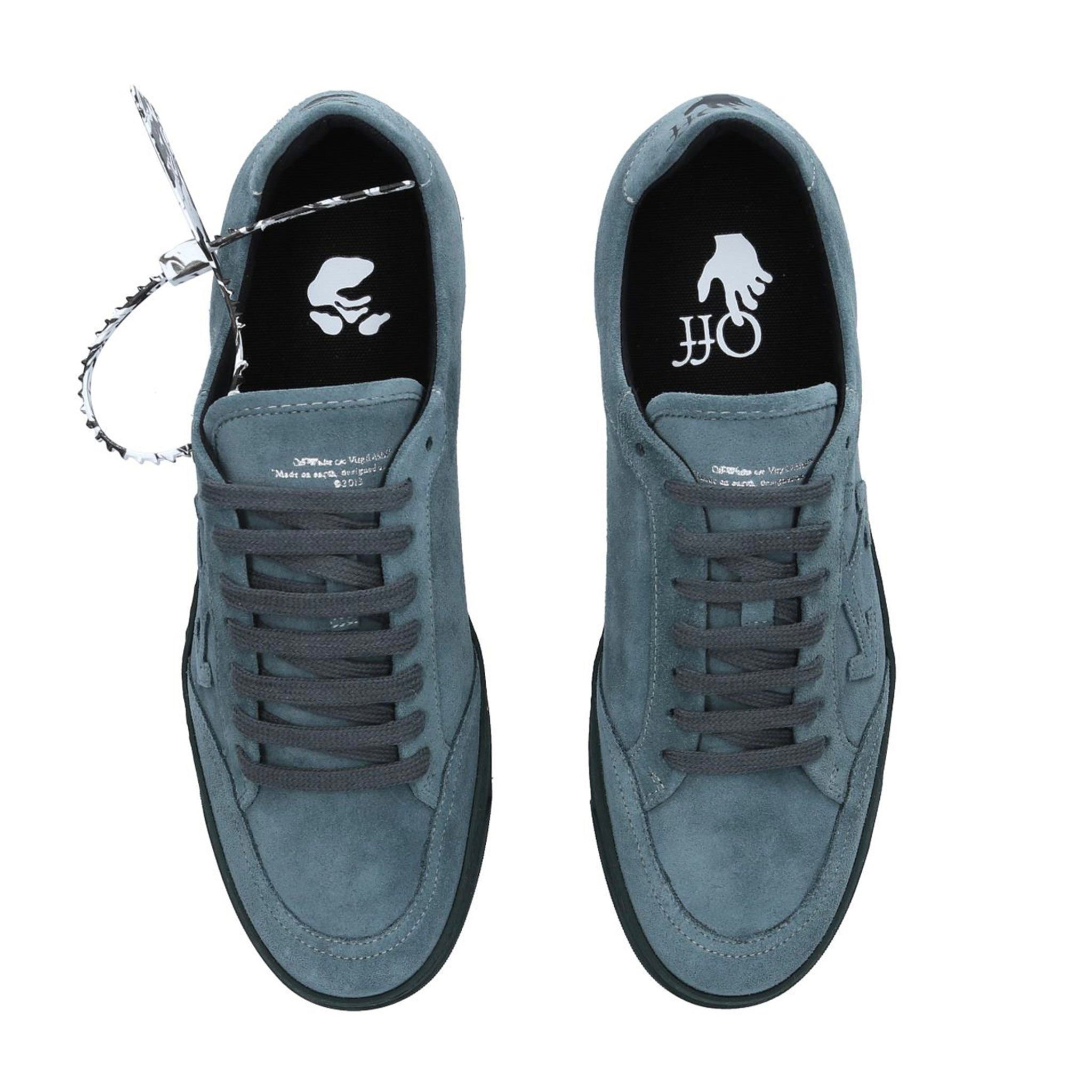 Off White Grey 2.0 Suede Trainer - Premium Men's Casual Sneakers for Walking, Running & Everyday Wear