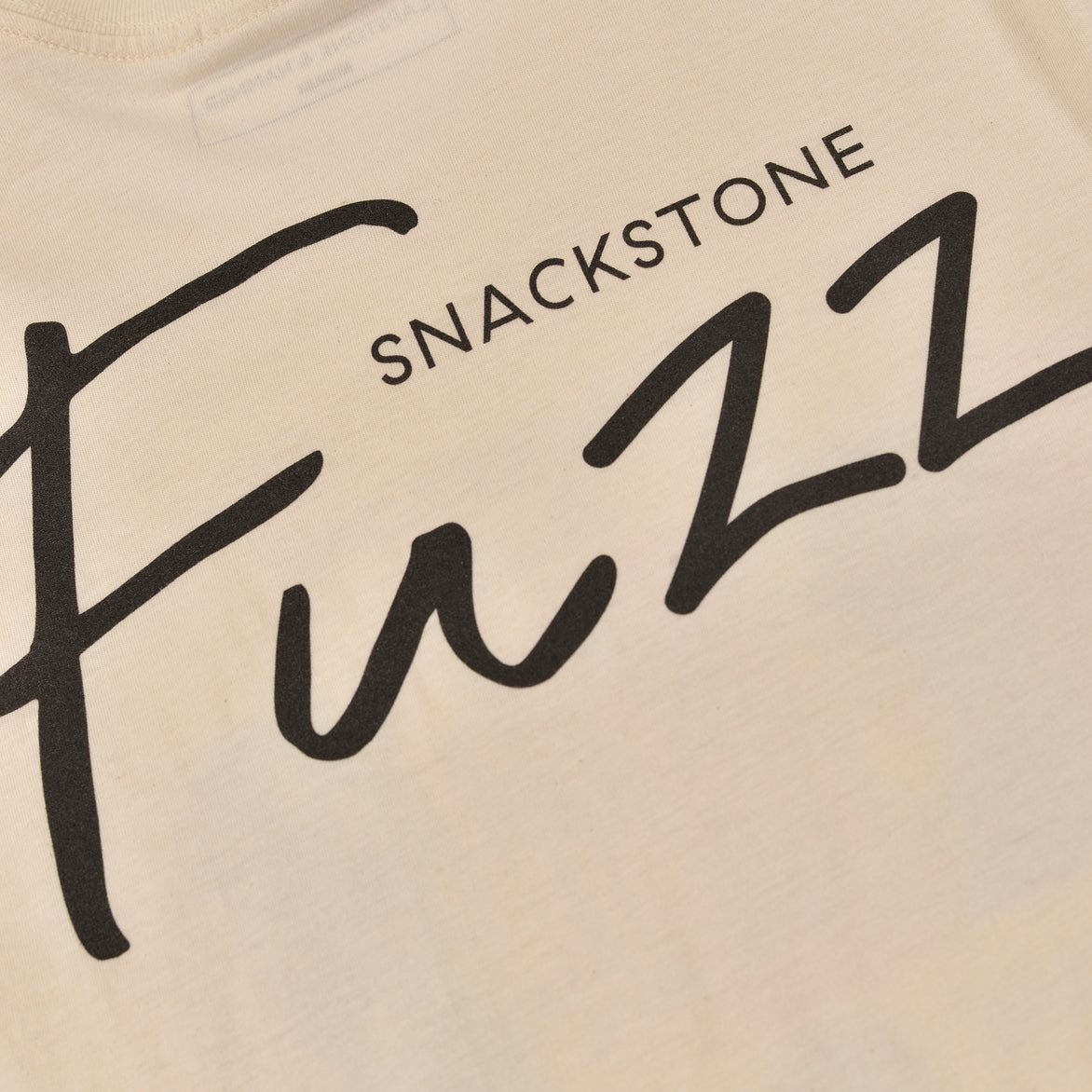 Camuna Cellars x Lapstone Snackstone Fuzz Tee - Natural Cotton T-Shirt for Casual Wear & Street Style | Perfect for Everyday Outfits & Relaxing
