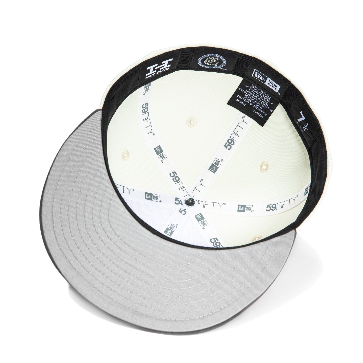 New Era 59Fifty MLB Vegas Golden Knights Snapback Hat - White & Graphite Adjustable Baseball Cap for Men & Women - Perfect for Sports Games, Streetwear & Casual Outfits