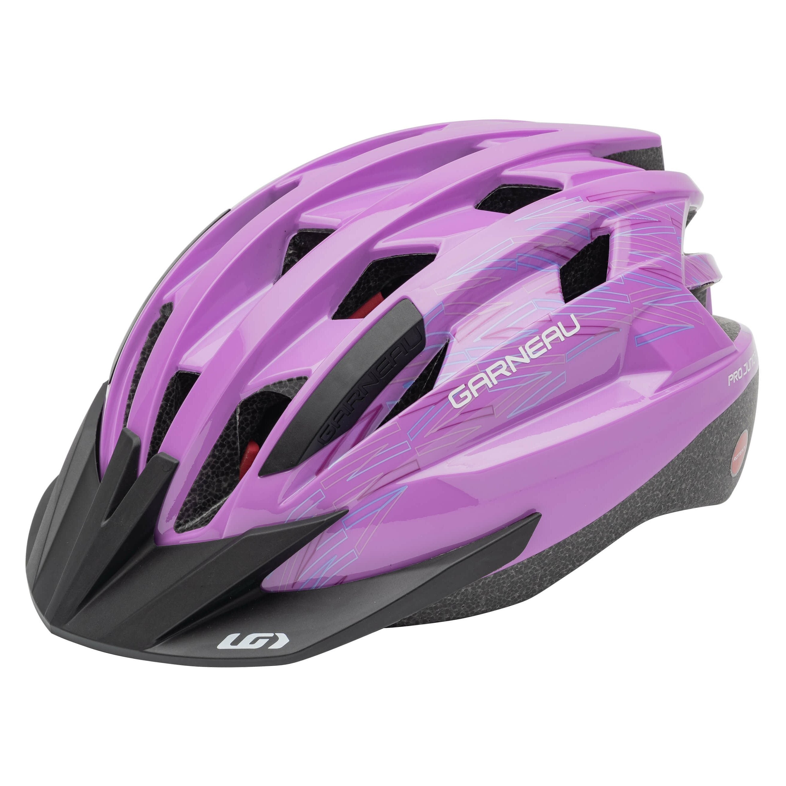 Louis Garneau Pro Junior II Bike Helmet 2024 - Lightweight & Durable Cycling Helmet for Kids - Perfect for Road Biking, Mountain Biking & Commuting