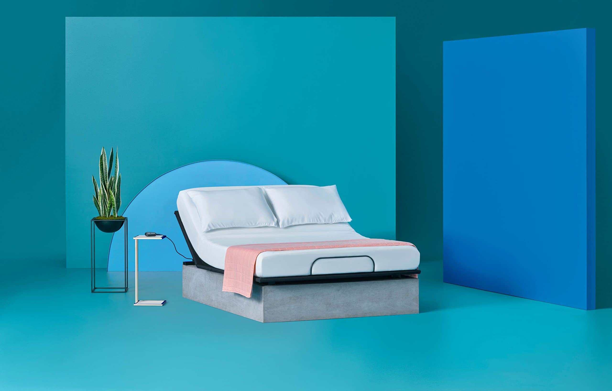 Quest 1.0 Adjustable Bed Frame Twin XL - Slim Profile Adjustable Bed Base with Head Articulation & Wireless Remote - Fits Most Mattresses - Perfect for Reading, Watching TV & Zero Gravity Sleep