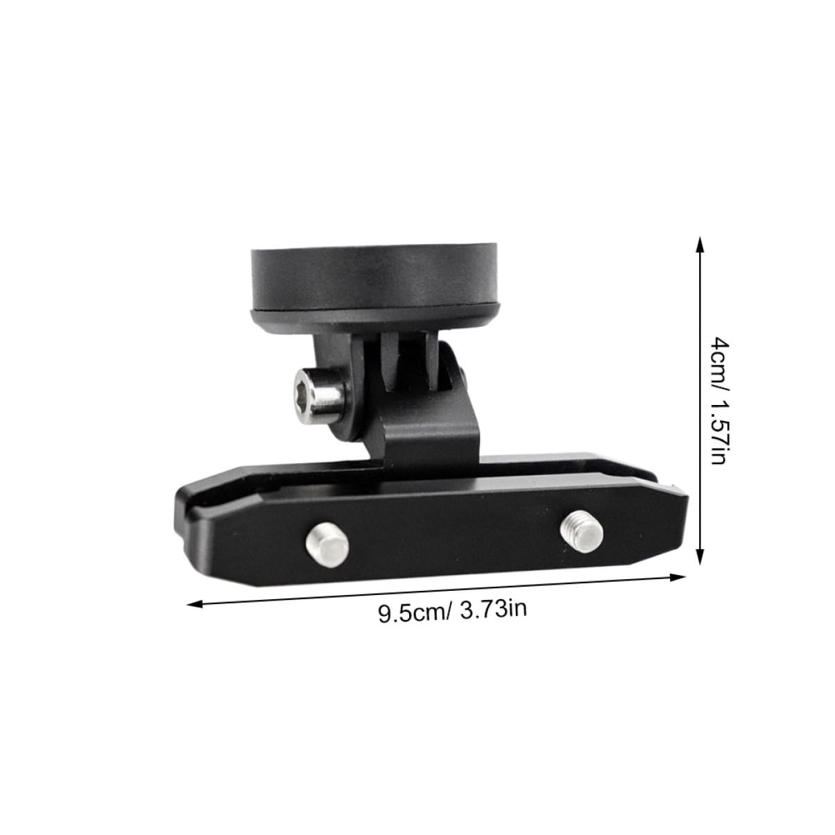 MUSISALY Bike Camera Mount Stand - Adjustable Bicycle Saddle Holder for Action Cameras (GoPro, DJI, Insta360) - Durable Plastic Bike Accessories for Cycling, Commuting & Outdoor Adventures