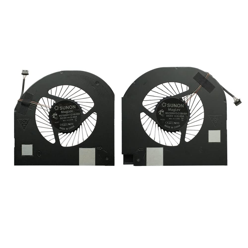Dell Precision 7730 Cooling Fan - CPU GPU Cooler for Laptop Performance