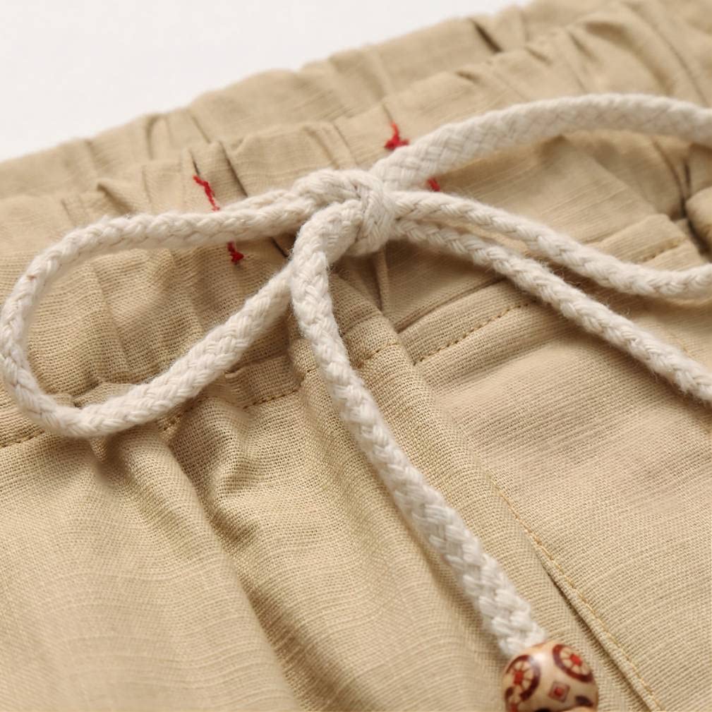 STICKON Men's Casual Classic Fit Drawstring Shorts - Elastic Waist, Pockets - Perfect for Summer, Beach, Gym & Outdoor Activities