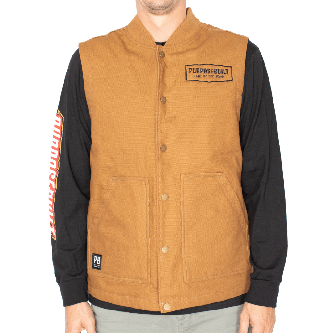 Burton Men's Saddle Vest - Lightweight Insulated Puffer Jacket for Outdoor Activities | Hiking, Camping & Winter Sports Gear