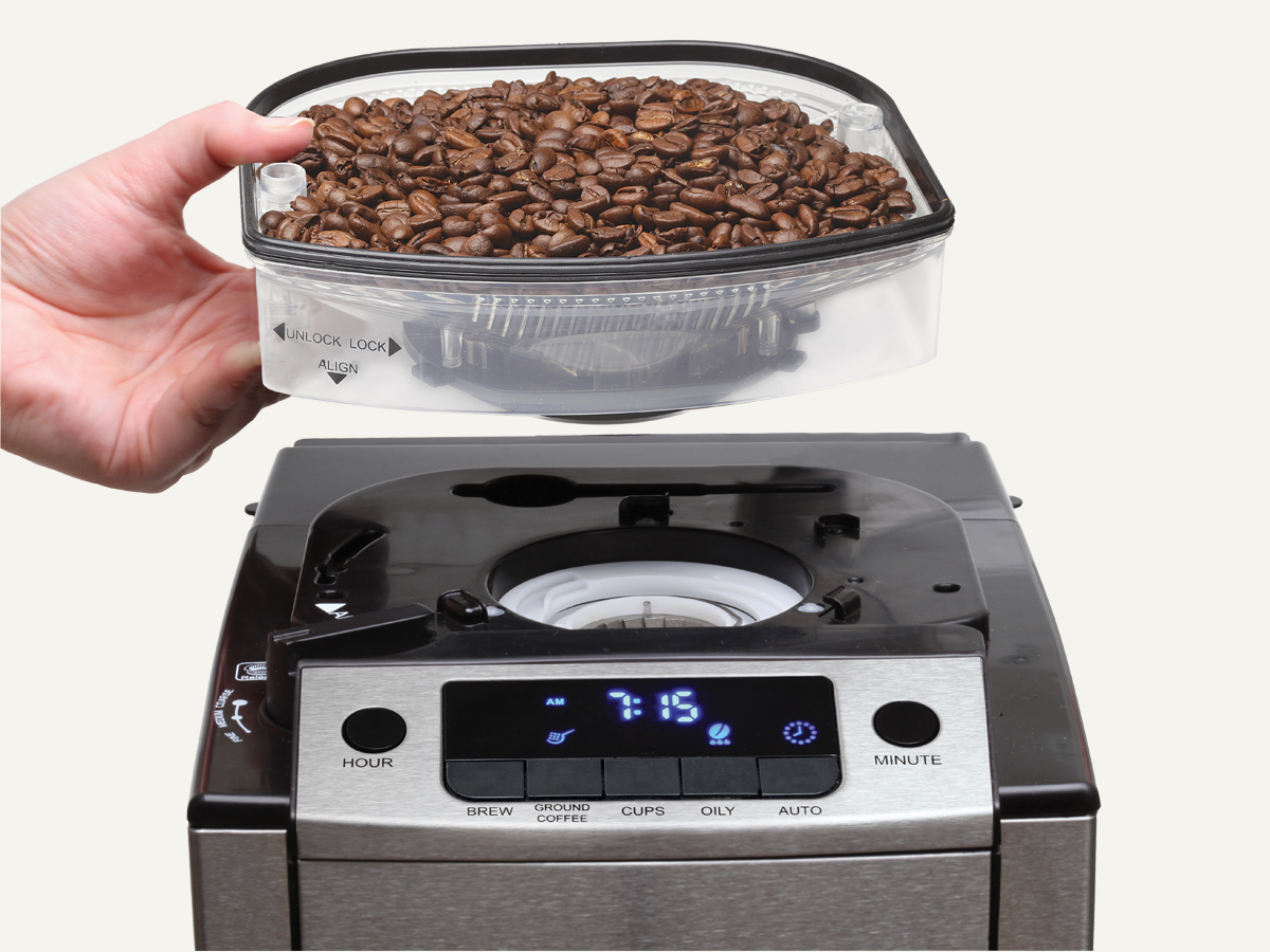 Capresso CoffeePro Espresso Machine with Built-in Grinder - Freshly Ground Coffee for Home, Office & Cafe Use