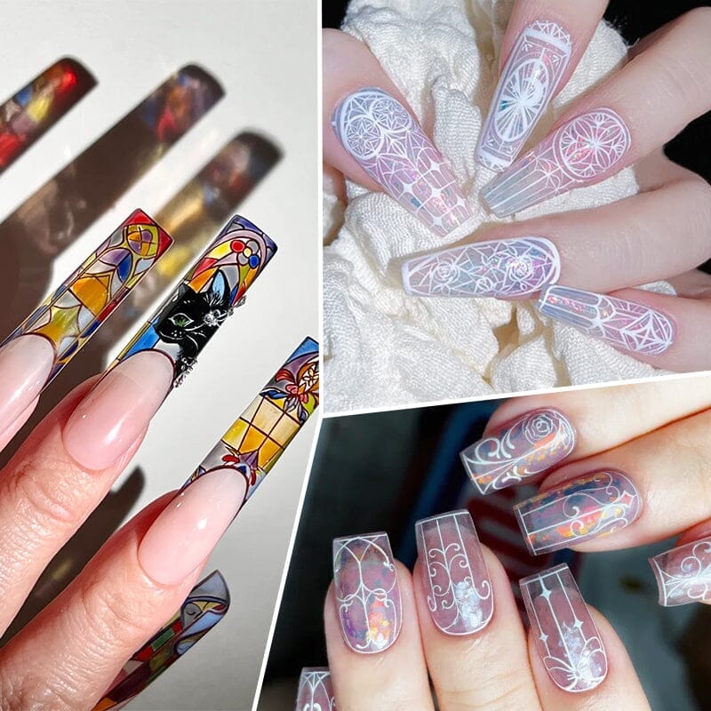 Butterflies N09 Nail Art Stamping Plate - Floral Butterfly Designs for DIY Manicure & Nail Decoration - Perfect for Home Salon, Parties & Gift Giving