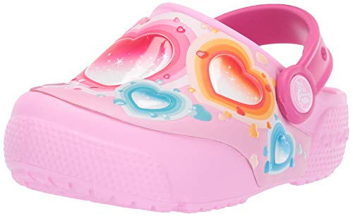 Crocs Kids' Light Up Clogs - LED Light Up Shoes for Boys and Girls | Comfortable & Fun Slip-On Shoes for Playtime, School & Outdoor Activities