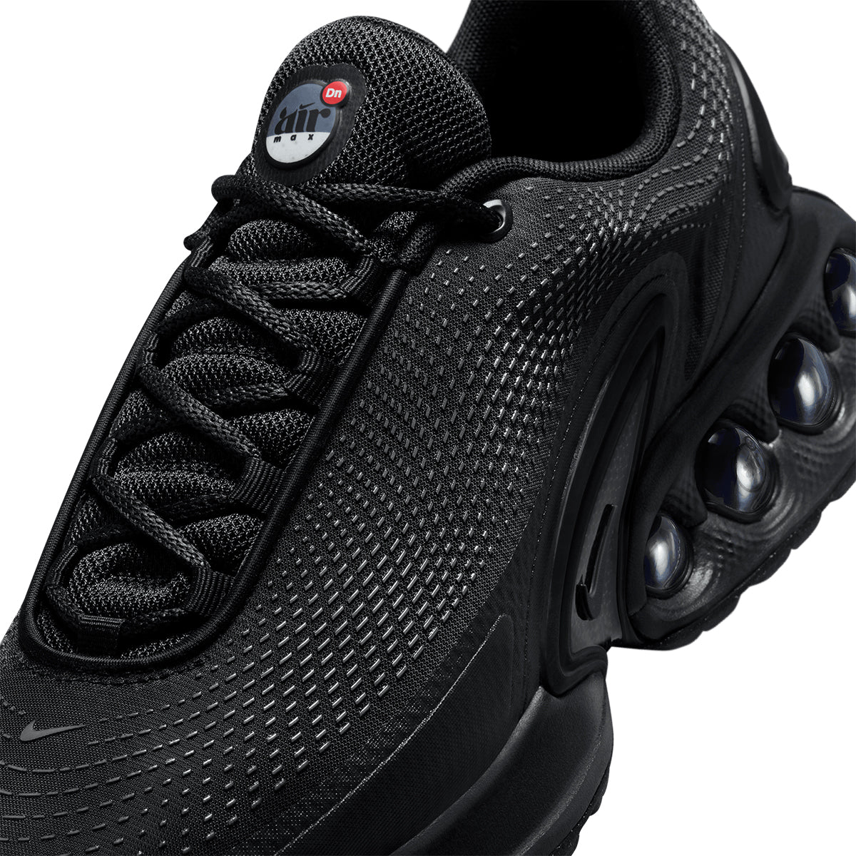Nike Air Max Dn 'Triple Black' Running Shoes - Lightweight Cushioned Sneakers for Men & Women | Perfect for Jogging, Gym Workouts & Casual Streetwear