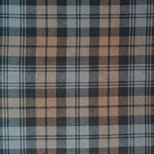 Black Watch Weathered Tartan Scarf - Classic Scottish Plaid Wool Wrap for Men & Women | Perfect for Outdoor Adventures, Fall Fashion & Holiday Gifts
