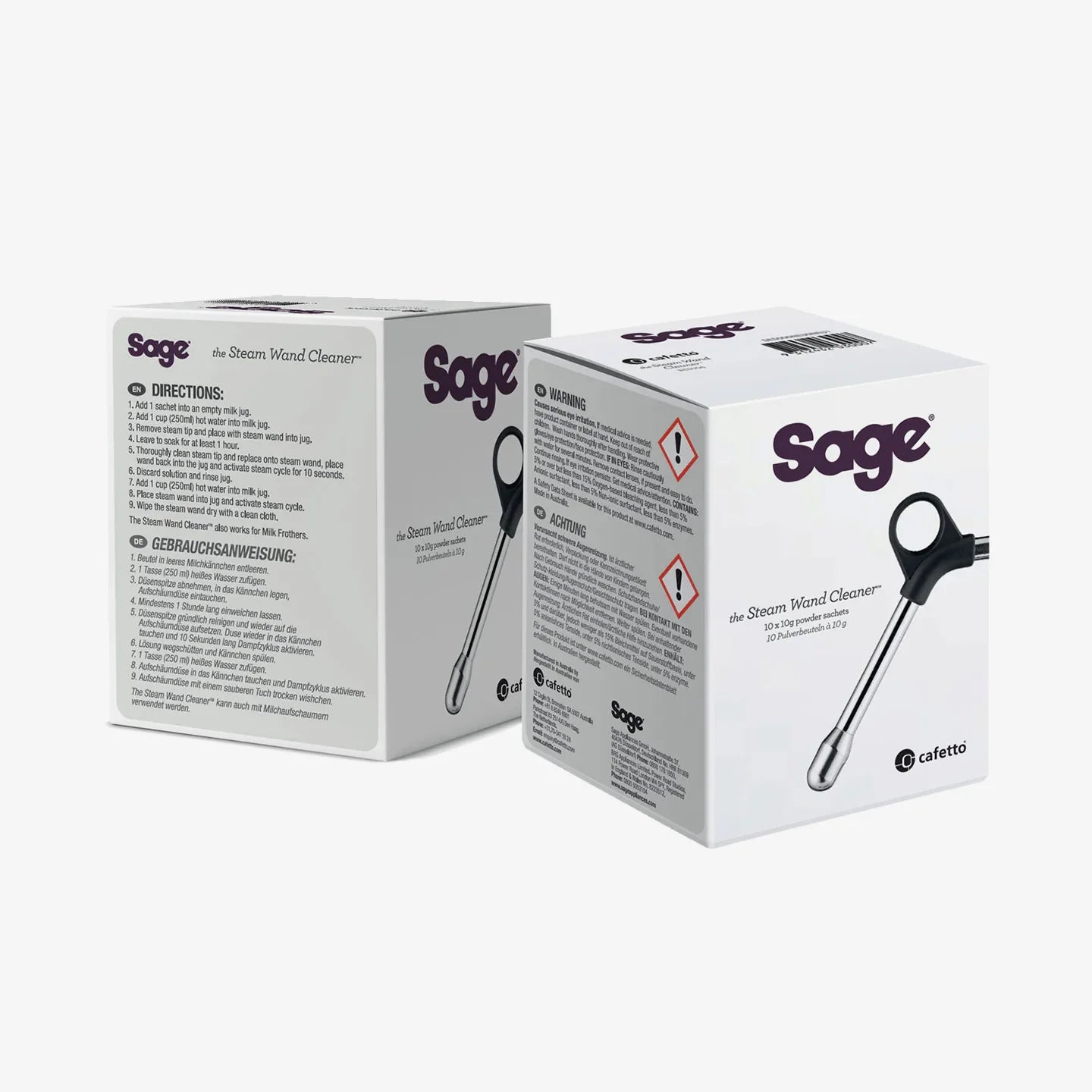 Sage Steam Wand Cleaner for Espresso Machines - Professional Coffee Equipment Cleaning Tool for Baristas & Home Use