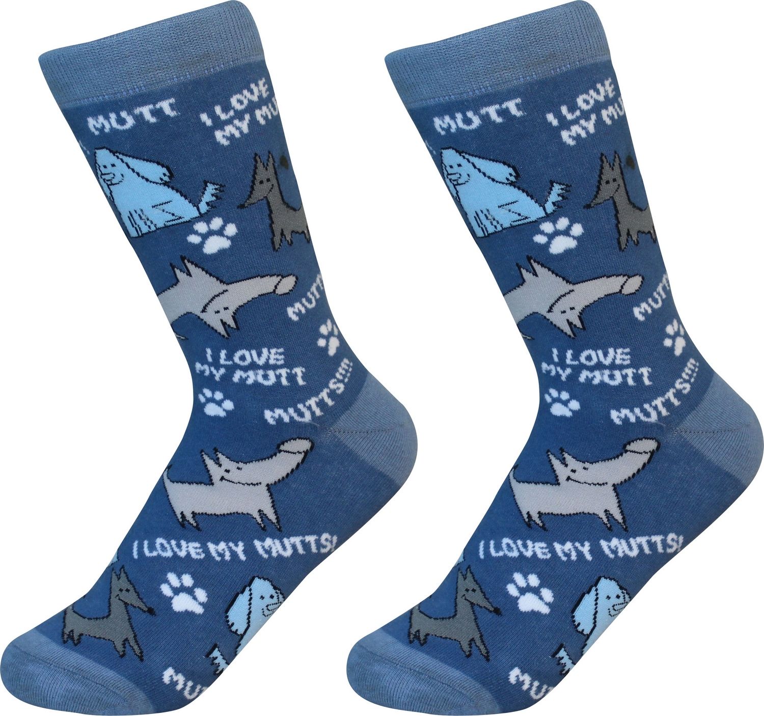 Premium Unisex Mutt Socks - Comfortable Dog Lover Socks for Men & Women - Perfect for Pet Owners, Dog Walks & Cozy Home Wear