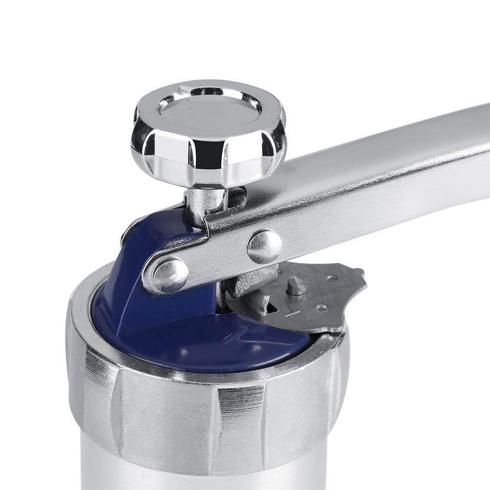 Stainless Steel Cookie Press Gun with 20 Nozzles - Baking Decorating Kit for Cookies, Cakes & Churros - Perfect for Christmas, Birthday, Party & Anniversary Celebrations (Ideal for Home Baking, Holiday Gifts & Professional Pastry Making)