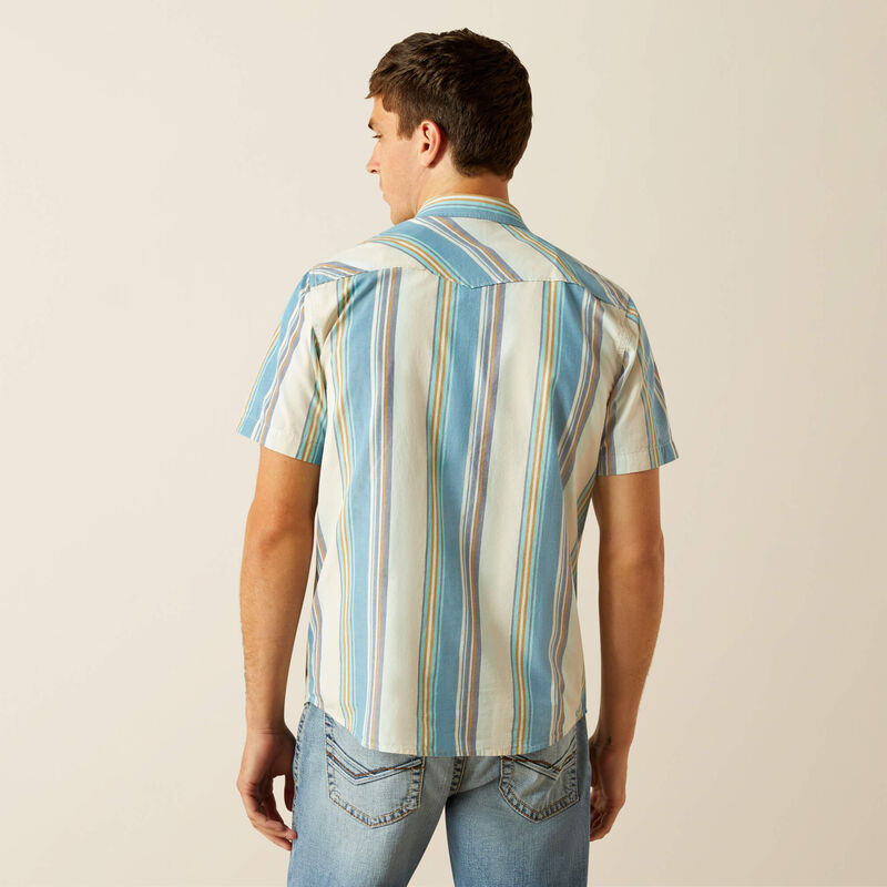 Vintage Hilton Retro Fit Shirt in Off White - Classic Casual Button Down for Men | Perfect for Office, Date Night & Weekend Outfits