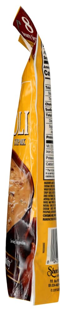 Shore Lunch Cheddar Broccoli Soup Mix - 11 Oz (Pack of 3) | Easy Homemade Soup | Quick Meal Solution for Camping, Hiking & Family Dinners