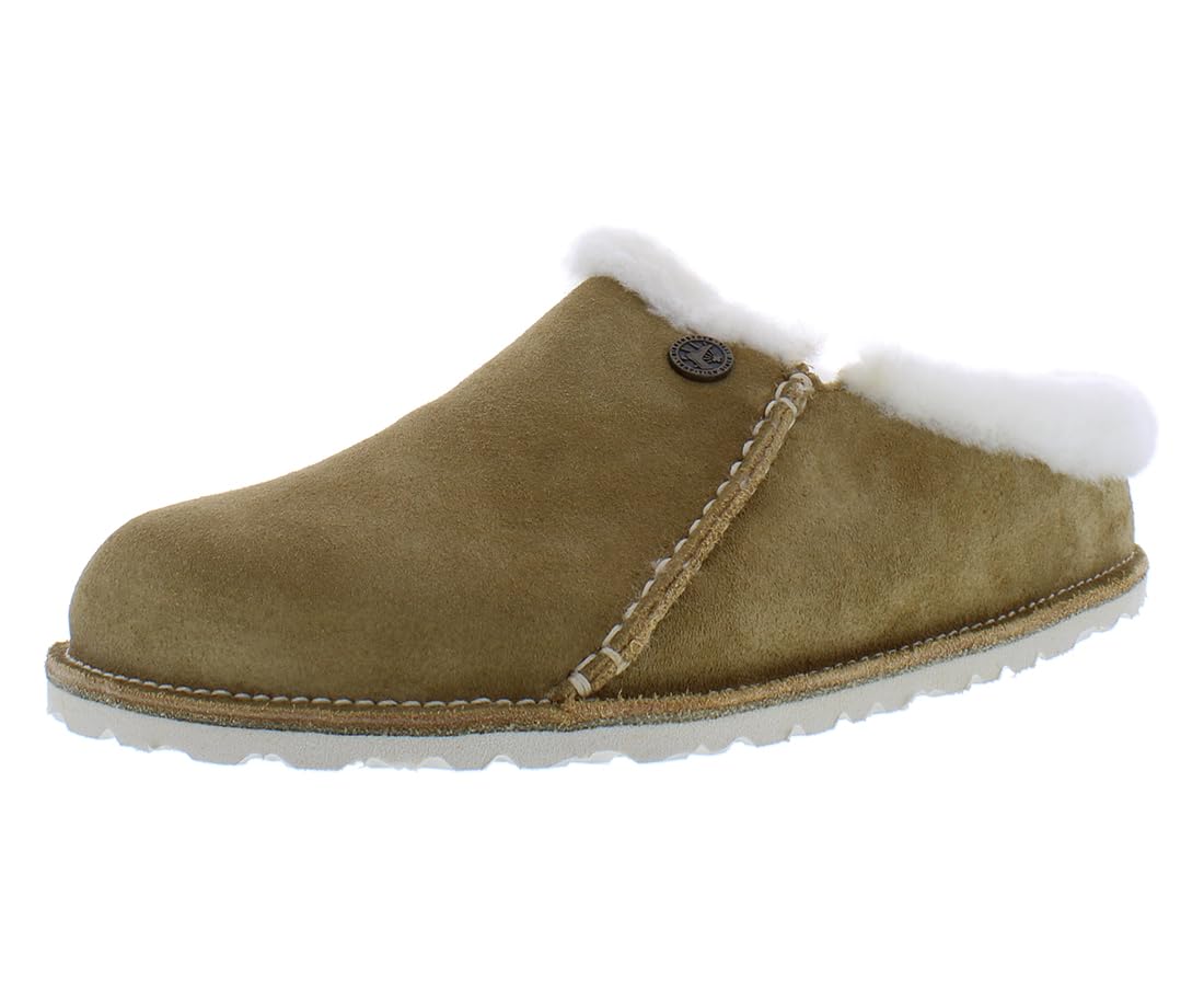 Birkenstock Women's Boston Soft Footbed Clogs - Iron Oil Leather Narrow Fit (EU 36) | Comfortable Slip-On Shoes for Home, Office & Casual Wear
