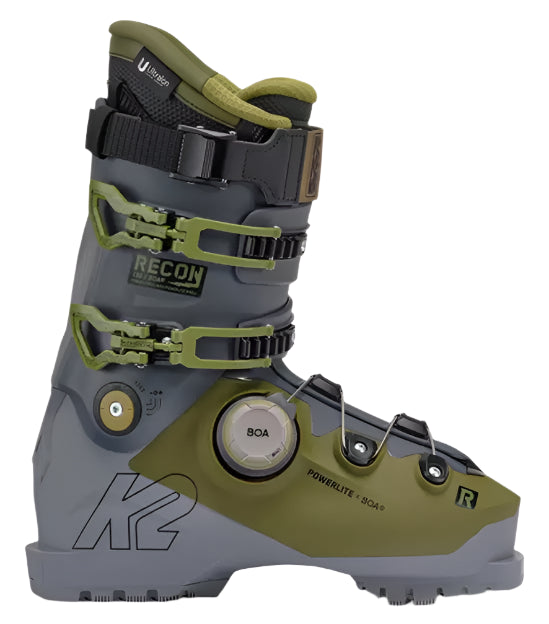 K2 Recon 130 BOA Ski Boots 2025 - Men's High-Performance Alpine Ski Boots for All-Mountain Skiing | Perfect for Downhill, Freeride & Backcountry Adventures