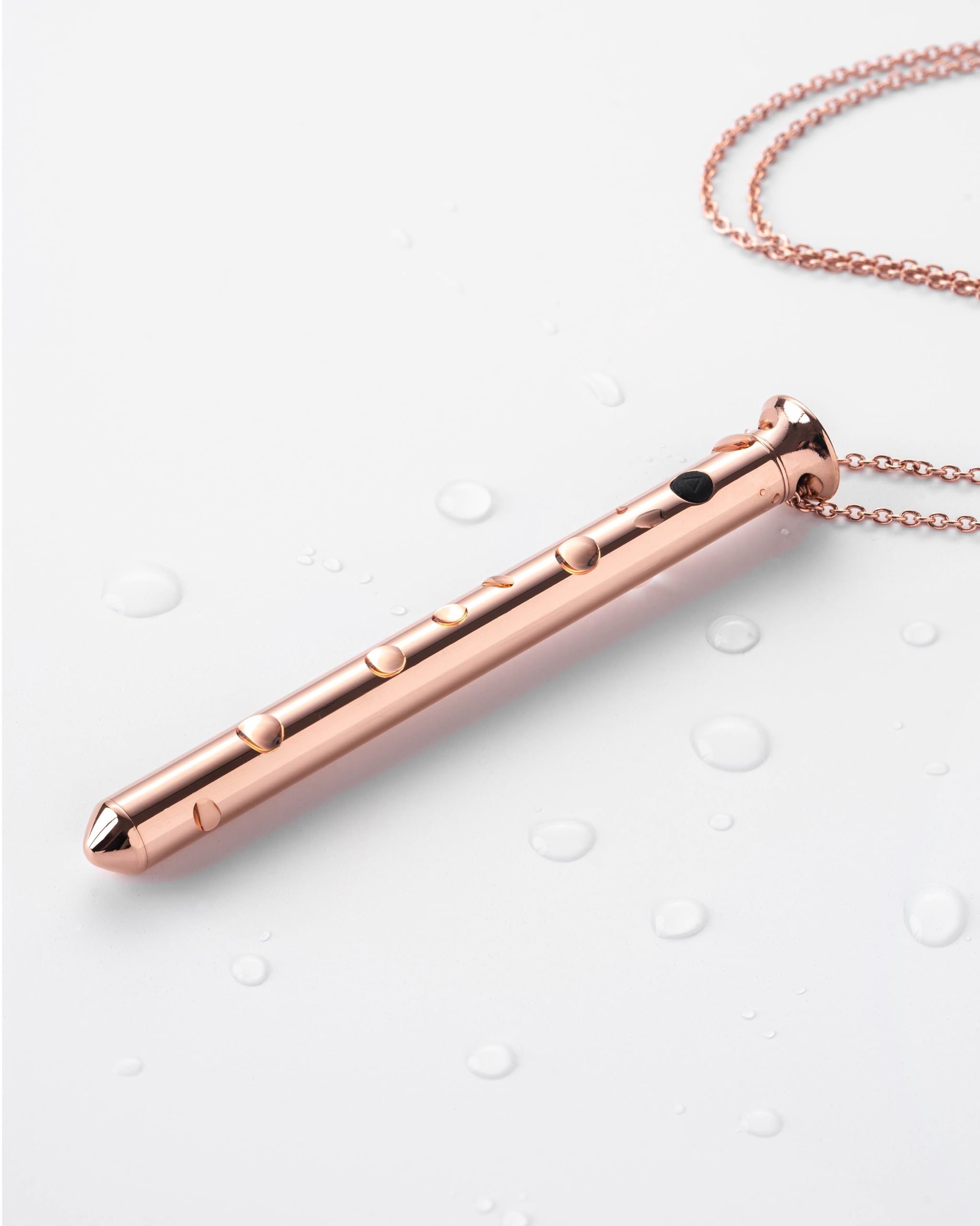 Crave Vesper 2 Original Wearable Vibrator Necklace | Luxury Adult Sex Toy for Women & Couples | Discreet & Rechargeable Vibrating Jewelry for Date Night, Travel & Sensual Play