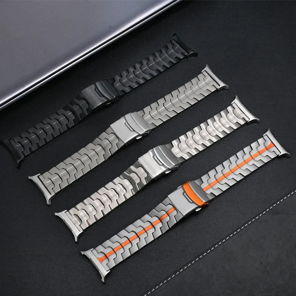 Premium Stainless Steel Band for Samsung Galaxy Watch Ultra - Durable Metal Strap for Men & Women, Perfect for Workouts, Office & Everyday Wear
